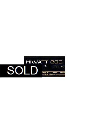 Hiwatt Custom 200 Hiwatt Custom 200